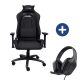 Trust Gaming GXT 714 RUYA Kényelmes, Gamer szék - Fekete (24908)