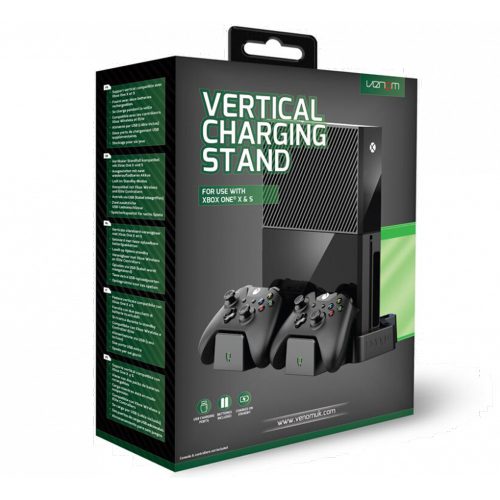 Venom Xbox One S és X vertikális tartó állvány VS2861