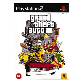 Grand Theft Auto III PS2 (használt)