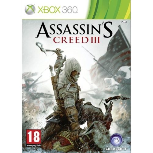 Assassins Creed III (3) Xbox 360 (Fémtok,használt, angol nyelvű)