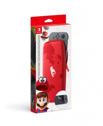 Super Mario Odyssey Edition Nintendo Switch védőfólia és tok