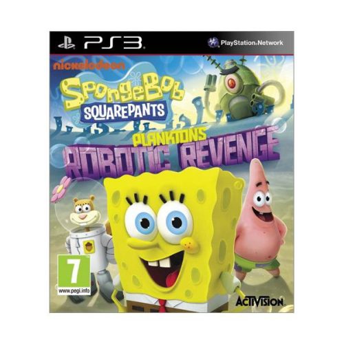 Sponge Bob (Spongya Bob) Squarepants Planktons Robotic Revenge PS3