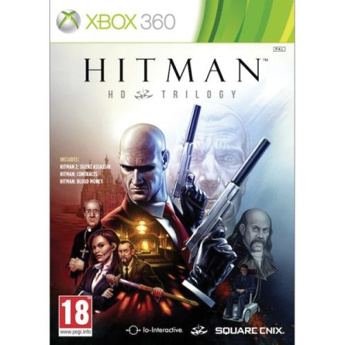 Hitman HD Trilogy Xbox 360 (használt)