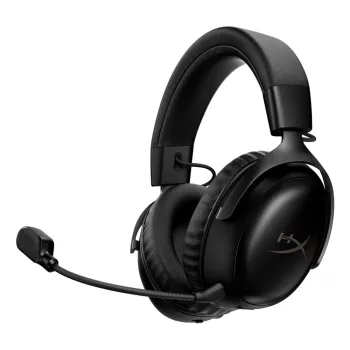   HyperX Cloud 3 S Wireless, vezeték nélküli Gaming Headset Fekete (használt, 1 hónap jótállás)