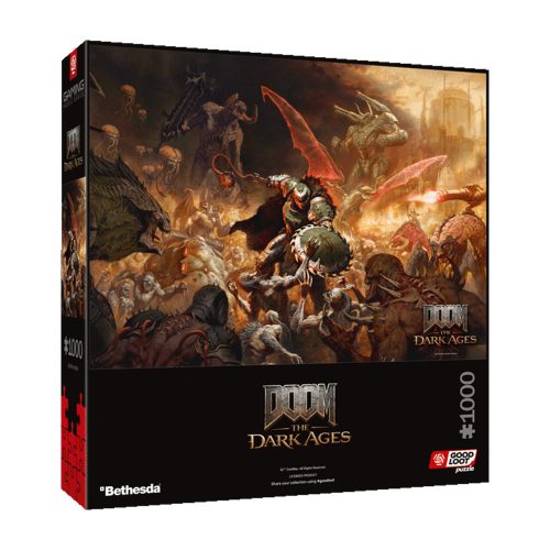 Doom The Dark Ages Slayer's Rage kirakós Puzzle (1000 db)
