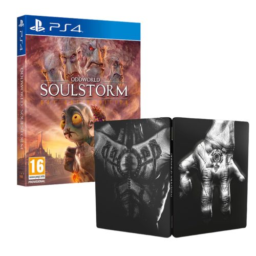 Oddworld: Soulstorm Day One Oddition PS4/PS5 (használt, karcmentes, fémtokkal)