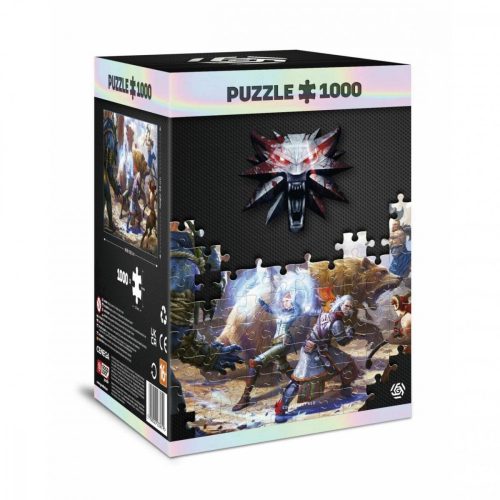 The Witcher: Geralt and Triss in Battle kirakós Puzzle (1000 db)