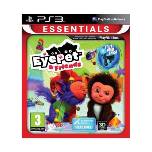 EyePet and Friends PS3 (használt, karcmentes, move szükséges!)