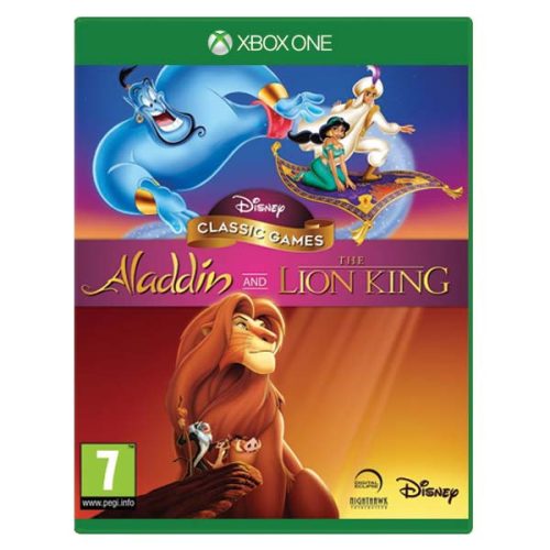 Disney Classic Games: Aladdin + The Lion King Xbox One (használt, karcmentes)