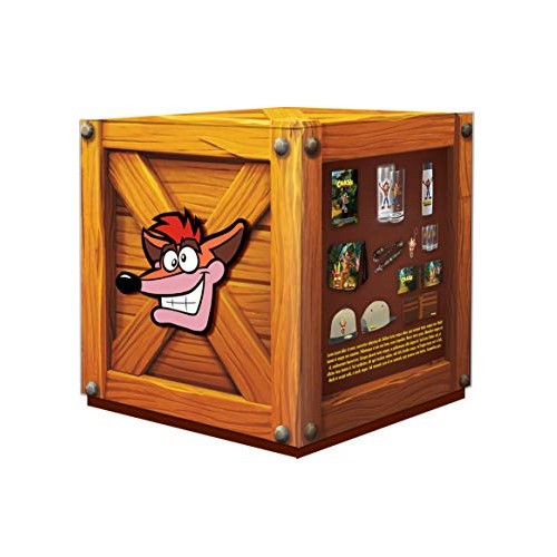 Crash Bandicoot Big Box Ajándék csomag (pénztárca, sapka, pohár, táska, nyakpánt)