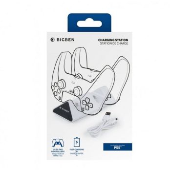   Bigben kontroller dupla töltő állomás PS5 (PSDUALCHARGER) BB4523