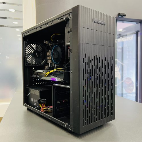 Használt Gamer PC: Intel i5 12400F | RTX3060 12GB | 32GB RAM | 1TB SSD | (használt, 1 hó jótállás)