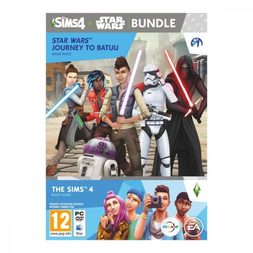 The Sims 4 alapjáték + Star Wars Journey to Batuu kiegészítő PC