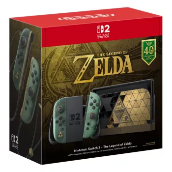   Nintendo Switch 2 - The Legend of Zelda 40th Anniversary Edition gépcsomag