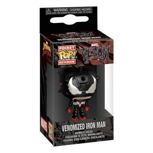 Funko Pocket POP! kulcstartó: Marvel - Venomized Iron-Man Venom + Vasember figura