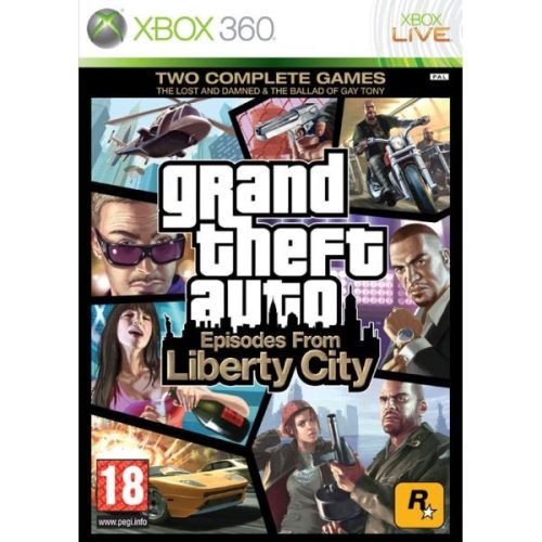 Grand Theft Auto IV (GTA 4) Episodes From Liberty City Xbox 360 (használt)