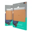 dotfes L03 Szintetikus bőr, prémium hordtáska Macbook Pro / Air 13coll mérethez (barna)