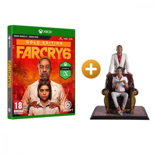 Far Cry 6 Gold Edition + Lions of Yara szobor Xbox One / Series X