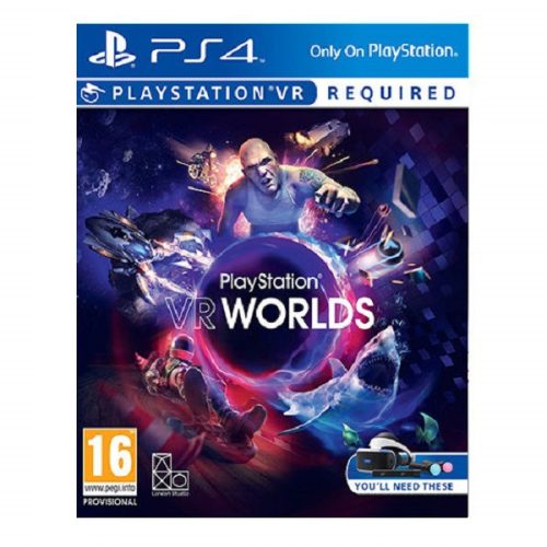 Playstation VR Worlds PS4 (Playstation VR szükséges!) (használt, karcmentes)