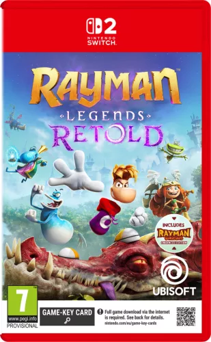 Rayman Legends Retold Launch Edition Switch 2