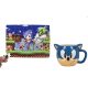 Sonic the Hedgehog Sonic bögre és puzzle csomag