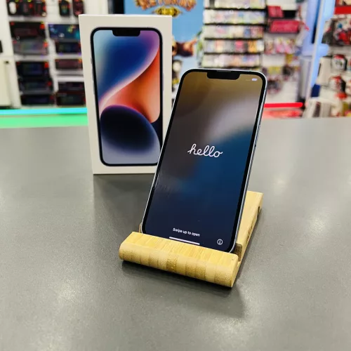Apple iPhone 14 Kék 128GB (használt, független, 3 hónap jótállás) 87% AKKUMLÁTOR