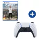 FC 27 PS5 + DualSense fehér vezeték nélküli kontroller PS5