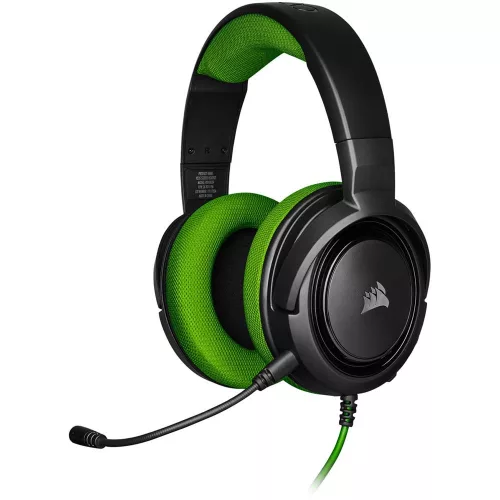CORSAIR HS35 Zöld Gaming Headset PC / Xbox One / Series S/X / PS4 / PS5 / Switch