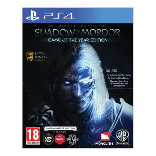Middle-Earth: Shadow of Mordor Game of the Year Edition PS4 (használt, karcmentes)