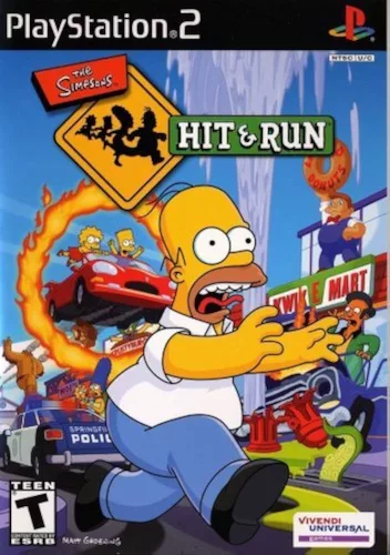 The Simpsons Hit And Run PS2 (használt)
