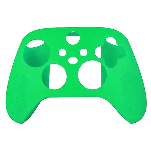 Csúszás-gátló szilikon gumi tok Xbox One / Series S / X kontrollerhez - Zöld