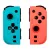 KONIX Vezeték nélküli kontroller Piros-Kék Switch / OLED (KX-SW-JOYS-BL-RD)