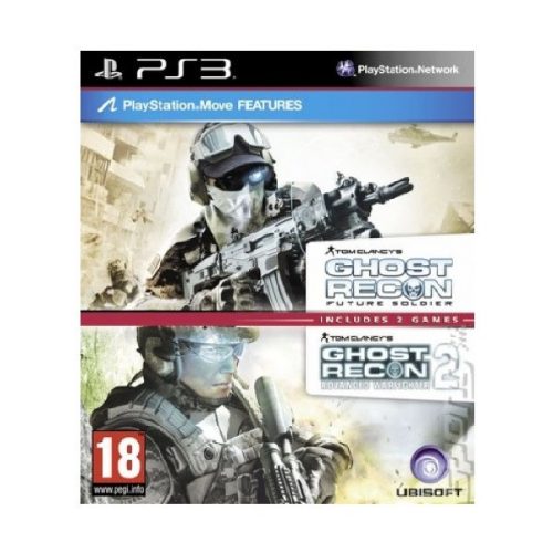Ghost Recon Advanced Warfighter 2 és Future Soldier PS3 (használt, karcmentes)