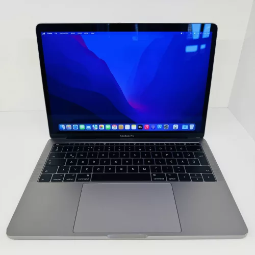 Apple Macbook Pro 2017 13.3" asztroszürke (használt, 1 hónap jótállás, 0% ÁFA)