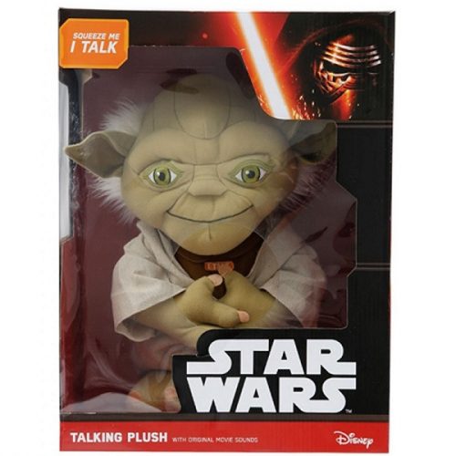 Star Wars Beszélő Plüss Yoda Figura 20 cm