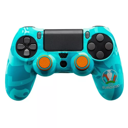 PS4 kontroller szilikon védő tok + analóg védő + matricák
