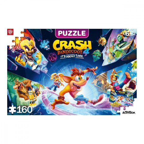 Kids Puzzle: Crash Bandicoot 4: Its About Time kirakós Puzzle (160 db)
