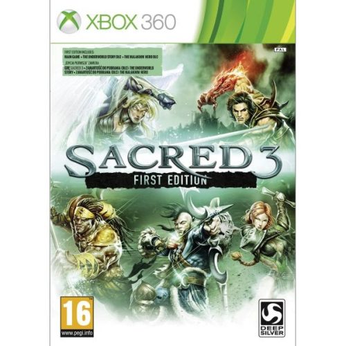 Sacred 3 First Edition Xbox 360 (XBOX ONE KOMPATIBILIS)
