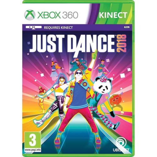 Just Dance 2018 Xbox 360 (Kinect szükséges) (használt, karcmentes)