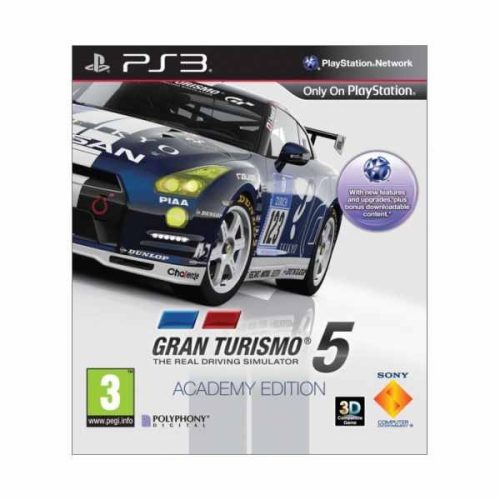 Gran Turismo 5 Academy Edition PS3 (használt,karcmentes)