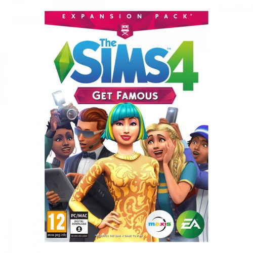 The Sims 4 Get Famous kiegészítő PC (alapjátékot nem tartalmaz!)