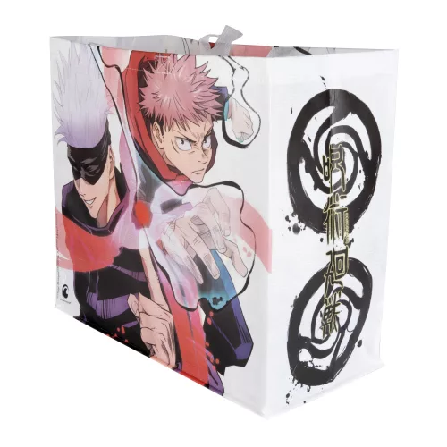 Konix Jujutsu Kaisen fehér Bevásárló táska (KX-JUJU-CABA-BLA)