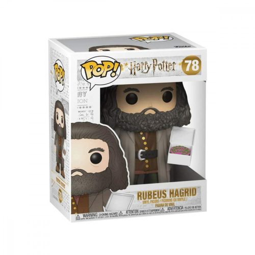 Funko POP! Movies: Harry Potter - Hagrid tortával 17 cm figura #78
