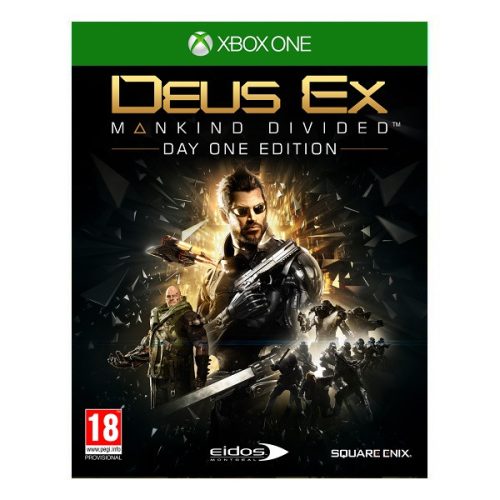 Deus Ex Mankind Divided Xbox One (használt, karcmentes, promó lemez)