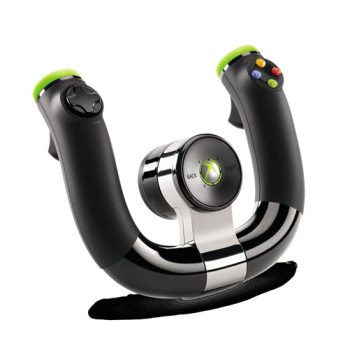   Xbox 360 Wireless Speed Wheel - vezeték nélküli kormány (használt, 1 hónap jótállás)