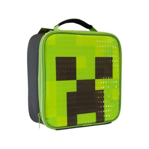 Minecraft Creeper uzsonnás táska