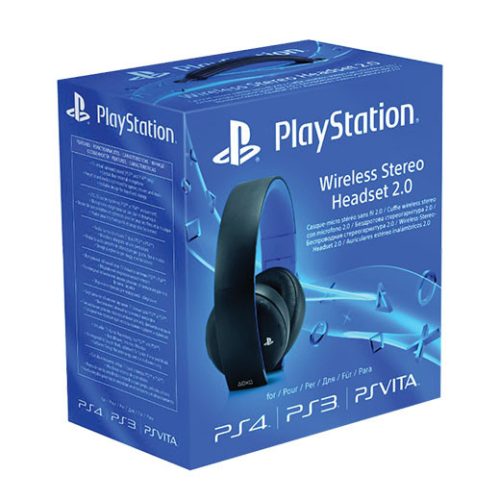 Sony Wireless Stereo Headset 2.0 (7-1 Virtual Surround) PS4 (fekete) (használt)