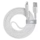 RivaCase Rivapower PS6008 WT12 ENG USB-A / Lightning kábel 1,2m fehér