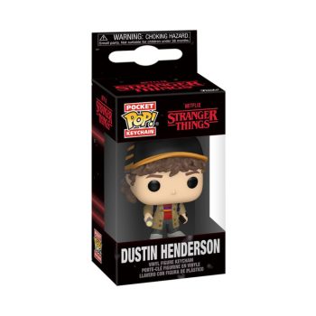   Funko Pocket POP! Stranger Things S5 - Dustin Henderson kulcstartó