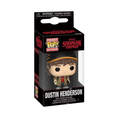 Funko Pocket POP! Stranger Things S5 - Dustin Henderson kulcstartó